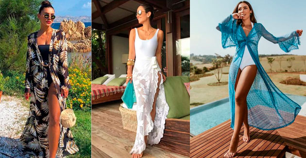 look praia vestidos