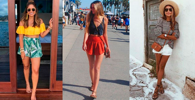 look praia shorts