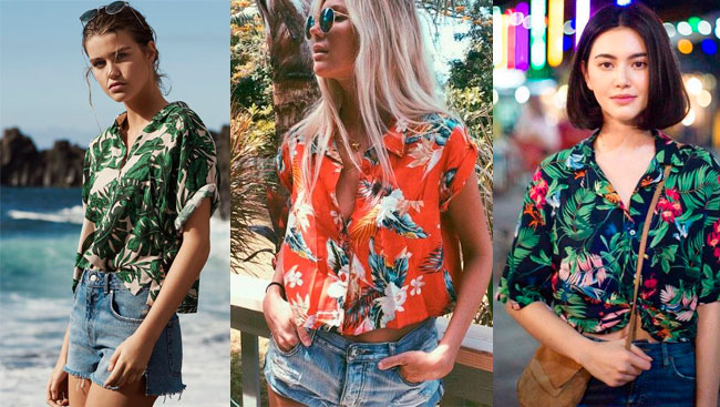 cropped para o verão